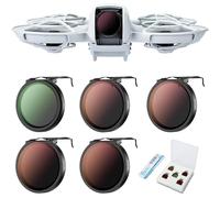 JJC Neo Drone CPL ND, set di filtri polarizzanti a densità neutra CPL ND8 ND16 ND32 ND64 per drone DJI Neo Fly More Combo, filtro in vetro ottico HD multistrato con telaio in alluminio leggero
