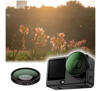 JJC Osmo Action 6 Black Mist 1/2 Filtro per Action6 Accessori, Black Diffusion 1/2 Filtro Avvitabile, Dreamy Cinematic Mist Effect, Vetro Ottico Multi Rivestito, Telaio in Alluminio con Custodia