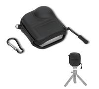 JJC Osmo Nano - Borsa piccola con moschettone, piccola custodia rigida nera per DJI Osmo Nano fotocamera, Eva Custodia Action Cam rigida Osmonano Mini borsa per fotocamera per treppiede, selfie stick