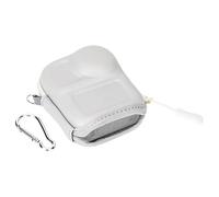 JJC Osmo Nano custodia da trasporto con moschettone, mini custodia protettiva grigia per accessori DJI Osmo Nano, custodia rigida in EVA compatta Osmonano, piccola custodia da viaggio per treppiede