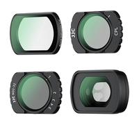 JJC Osmo Pocket3 ND - Kit di filtri magnetici CPL / NDV2-32 / Black Mist 1/4/0,72x obiettivo grandangolare per DJI OSMO Pocket 3 Creator Combo Accessori, obiettivo HD compatibile con vetro ottico