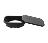 JJC Paraluce Quadrato in Metallo per Obiettivo Sigma 18-50mm F2.8 DC DN con Cappuccio dal Design a Scorrimento - Una Scelta Alternativa per paraluce in plastica Sigma LH-582-02
