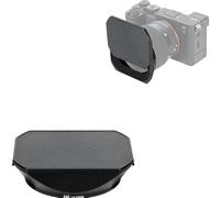 JJC Paraluce Quadrato in Metallo per Obiettivo Sigma 56mm F1.4 DC DN con Cappuccio dal Design Scorrevole - Una Scelta Alternativa per paraluce in plastica Sigma LH-582-01