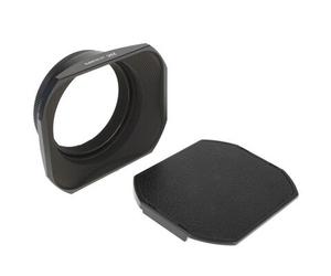 JJC Paraluce rettangolare in dattatore da 49 mm e coperchio di protezione - per Fuji X100F, X100T, X100S, X100, X70 nero