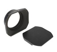 JJC Paraluce rettangolare incl. adattatore da 49 mm e coperchio di protezione - per Fuji X100F, X100T, X100S, X100, X70 nero