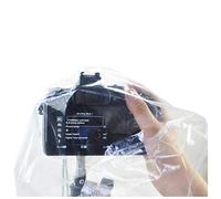 JJC Parapioggia per fotocamera Canon, Nikon e altre fotocamere digitali SLR con obiettivo, lunghezza e larghezza fino a 28 x 17 cm, trasparente, impermeabile, tipo D, 6 pezzi