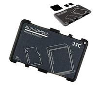 JJC Porta Schede Memoria, Custodia Memory Card per 2 Schede SD SDHC SDXC + 4 Schede Micro SD