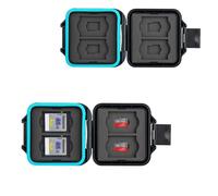 JJC Porta Schede SD, Custodia Memory Card per 4 SD e 4 Schede Micro SD