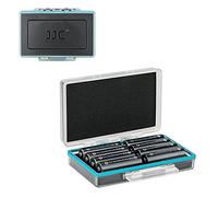 JJC Scatola di immagazzinaggio in plastica rigida a 8 slot per 8 batterie AA 14500