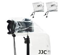 JJC Set di 4 custodie protettive per fotocamera Canon Nikon Sony con obiettivo e flash fino a 28 x 17 cm (lunghezza x larghezza), trasparenti