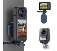 JJC Supporto magnetico con vite da 1/4 "-20 per DJI Osmo360 Action 5 Pro 4 3 per Insta360 X5 X4 X3 Ace, Pocket 3 OSMO360, Base per staffa di supporto per sterzo pieghevole, magneti forti, angolo