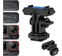 JJC Supporto magnetico per slitta fredda per Insta 360 X5/Ace Pro/Ace Pro 2, adattatore magnetico a sgancio rapido con artiglio pieghevole e foro da 1/4" 20 per Insta360 X5/Ace Pro Series compatibile