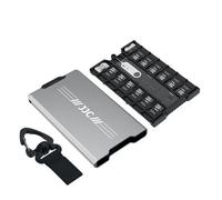 JJC SW MCR1 Custodia per schede di memoria grigio