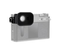 JJC Telecamera oculare morbida a larghezza estesa lunga, oculare compatibile con fotocamera Fujifilm X-Mezza, sensore oculare di adattamento per mirino (facile da installare con occhiello per cinghia