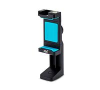 JJC Universale Rotazione di 360 Gradi Treppiede Supporto con Morsetto Regolabile, Cold Shoe Mount & Livella per Telefoni Intelligenti su 1/4”-20 Treppiede Monopiede Selfie Stick