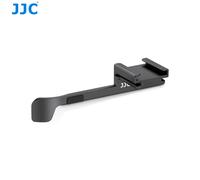 JJC Upgrade Thumb Grip per Fujifilm X metà con attacco per montaggio su pattino freddo Microfono con luce a LED Fuji X Supporto per poggiapolsi mezzo