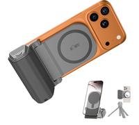 JJC Verstile, supporto magnetico per telefono con telecomando Bluetooth, versione Pro, impugnatura magnetica a scatto, per iPhone 17/16/15/14/13/12 e telefoni Android, supporto da scrivania per