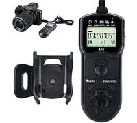 JJC Wired timer scatto remoto di controllo e supporto a clip per Sony A7III A7RIII A6000 A6300 A6500 A9 A7II A7RII A7SII A7 A7R RX100 vi V IV III II RX10 III II A99II A77II sostituisce Sony rm-spr1