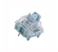 JJCFGRDM Bianco bluastro silenzioso e bianco bluastro Interruttore tattile tattilità arrotondata Molla lunga segmentata for tastiera meccanica (Color : Bluish White-90PCS)