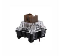 JJCFGRDM Interruttore marrone silenzioso antipolvere V2 tattile silenzioso Pre lubrificato RGB Compatibile Tastiera meccanica stile MX Interruttori POM a 3 pin (Color : 200PCS)