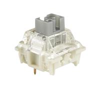 JJCFGRDM Interruttori SMD V3 RGB Interruttore Pro giallo argento trasparente prelubrificato for tastiera meccanica MX (Size : 90 pcs, Color : Silver 3.0)