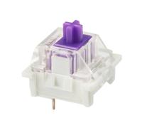 JJCFGRDM SMD RGB 3 Pin MX Switch Marrone Blu Rosso Silenzioso Bianco Grigio OTM for GK61 GK64 MX Sostituzione Tastiera Meccanica Halo Ture (Size : 200 PCS, Color : Purple)