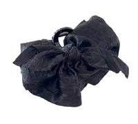 JJDFW Elegante artiglio per capelli granchi per le donne Polka Dot Fashion Bow clip per capelli retrò testa squalo clip accessori di lusso