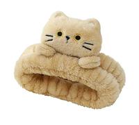 JJDFW - Fasce elastiche per capelli in pile di corallo, per il trucco, per lavare il viso, senza lasciare tracce, accessori per capelli