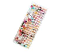 JJDFW - Pettine per capelli dal design alla moda, denti larghi, in acetato, antistatico, per massaggi e acconciature