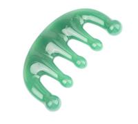 JJDFW Pettine per massaggio a cinque denti in resina con denti grandi, per terapia agopunto, artigli, unisex, portatile