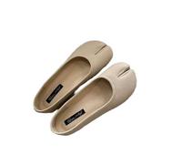 JJDFW Scarpe da Donna con Suola Piatta e Punta Divisa, Mocassini Eleganti in Stile Francese