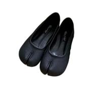 JJDFW Scarpe da Donna con Suola Piatta e Punta Divisa, Mocassini Eleganti in Stile Francese