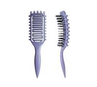 JJDFW Spazzola per capelli ricci scava fuori Curl Definire Styling pettine barba spazzola districante spazzola multiuso Home pettini