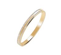 JJDreams Donna 6mm Bracciale in acciaio inox con strass 6mm Cubic Zirconia Bracciale tennis classico cristallo lucido Dainty Bangle