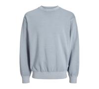JJECHARGE Faded Sweat Crew Neck Noos, Blu Chambray., S