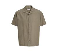 Jjesummer Linen Blend Resort - Maglietta SN, Oliva impolverato, XL