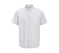 Jjesummer Linen Blend Shirt S/S SN, Bianco, S