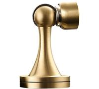 JJHQOKYNA Fermaporta Fermaporta Fermaporta, Forte Pavimento Forato Magnetico for Installare Fermaporta, Fermaporta for Interni Silenzioso e Anticollisione,Nero(Gold)