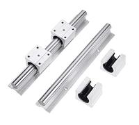 JJHQOKYNA Guida lineare Professionale SBR12 SBR16 SBR20 Lunghezza 300-1500 mm con 4 Pezzi SBR12UU SBR16UU SBR20UU Blocco Cuscinetto lineare(with 4pcs Sbr16uu,1050mm)