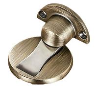 JJHQOKYNA La Porta Ferma la Porta della Camera da Letto invisibilmente Senza punzonatura, la Porta del Bagno Tocca i Forti fermaporta magnetici anticollisione(Bronze)