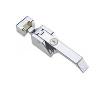 JJHQOKYNA Maniglie/Ganci/Fibbia/Serratura a Compressione for Porta Forno/Frigorifero/armadietti/congelatore in Acciaio Inossidabile DK615 1 pz(Zinc Alloy with key-01)
