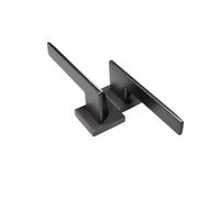 JJHQOKYNA Serratura for Porta silenziosa, Maniglia for Porta in Legno for Camera da Letto Interna Grigia, in Lega di Zinco, for Porta della Stanza, for Bagno, Serrature