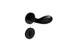 JJHQOKYNA Serrature for Porte in Lega di Zinco, Maniglia for Porta Interna della Camera da Letto, Cilindro Serratura, for silenziosa(E)