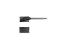 JJHQOKYNA Serrature for Porte in Lega di Zinco, Maniglia for Porta Interna della Camera da Letto, Cilindro Sicurezza, silenziosa(D)