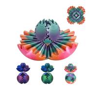 JJianSpiel Gear Ball, Gear Sphere, palla per ingranaggi stampati 3D, giocattolo rilassante, palla per ingranaggi 3D, palla per lo stress 3D (colore casuale)