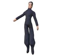 JJK Gojo Satoru - Cuscino morbido di Itadori Yuji, cuscino Fushiguro Toji, figura girevole con struttura in filo di ferro, 38 cm, anime morbido, imbottito, decorazione per divano letto, regalo da