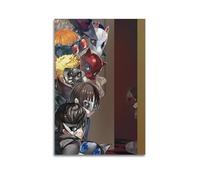 JJKKLB Game Persona 5, poster decorativo da parete su tela, stampa artistica moderna, per camera da letto, per camera da letto, 50 x 75 cm