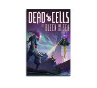 JJKKLB Poster decorativo da parete su tela, motivo: Dead Cells Queen and the Sea, stampa artistica su tela, poster decorativo per camera da letto, 30 x 45 cm