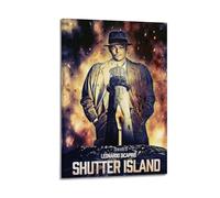 JJKKLB Poster di film "Shutter Island" su tela, decorazione artistica da parete, poster decorativo moderno, per camera da letto, 40 x 60 cm