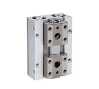 JJKKOZVQF Cilindro Pneumatico a Forza di Presa parallela dell'Aria a Basso Profilo MHF2 8D MHF2 10D MHF2 12D 16D 20D Pinza pneumatica(MHF2-20D1)
